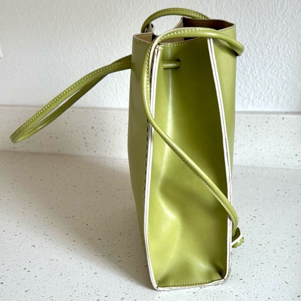 Vintage Olive Green Tote Bag - Picture 5 of 13